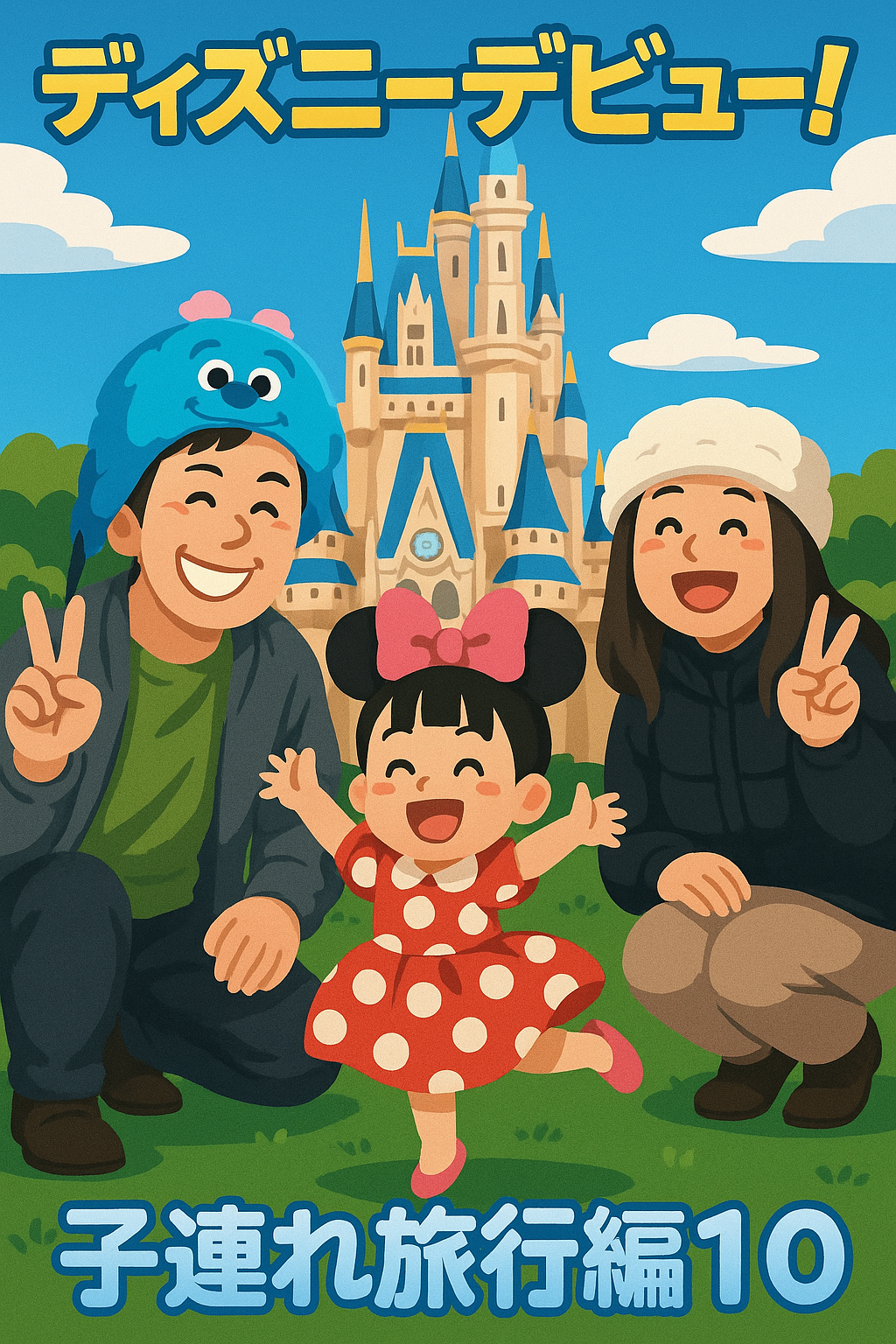 【子連れ旅行⑩】2歳7ヶ月でディズニーデビュー！