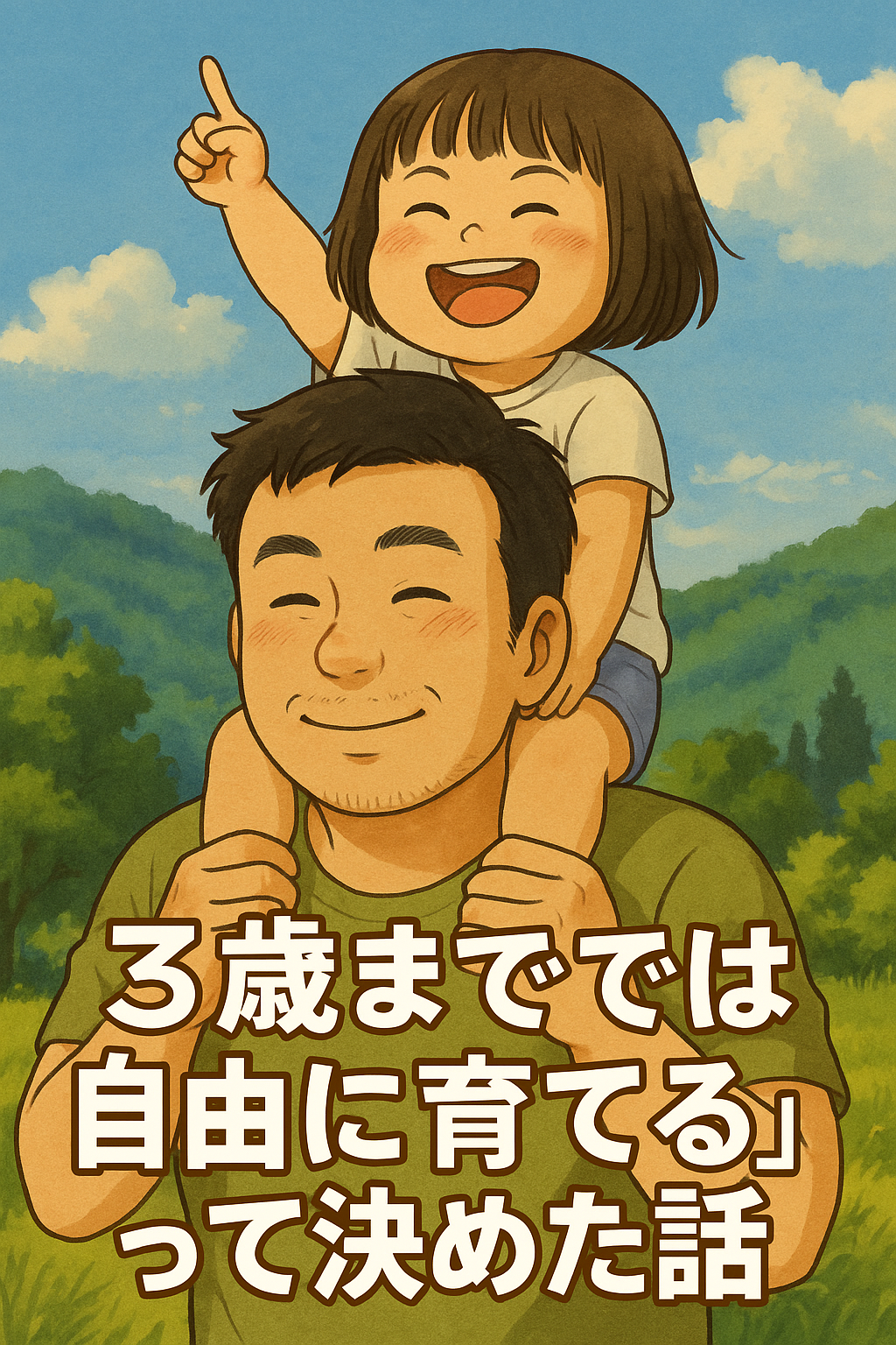 「3歳までは自由に育てる」って決めた話